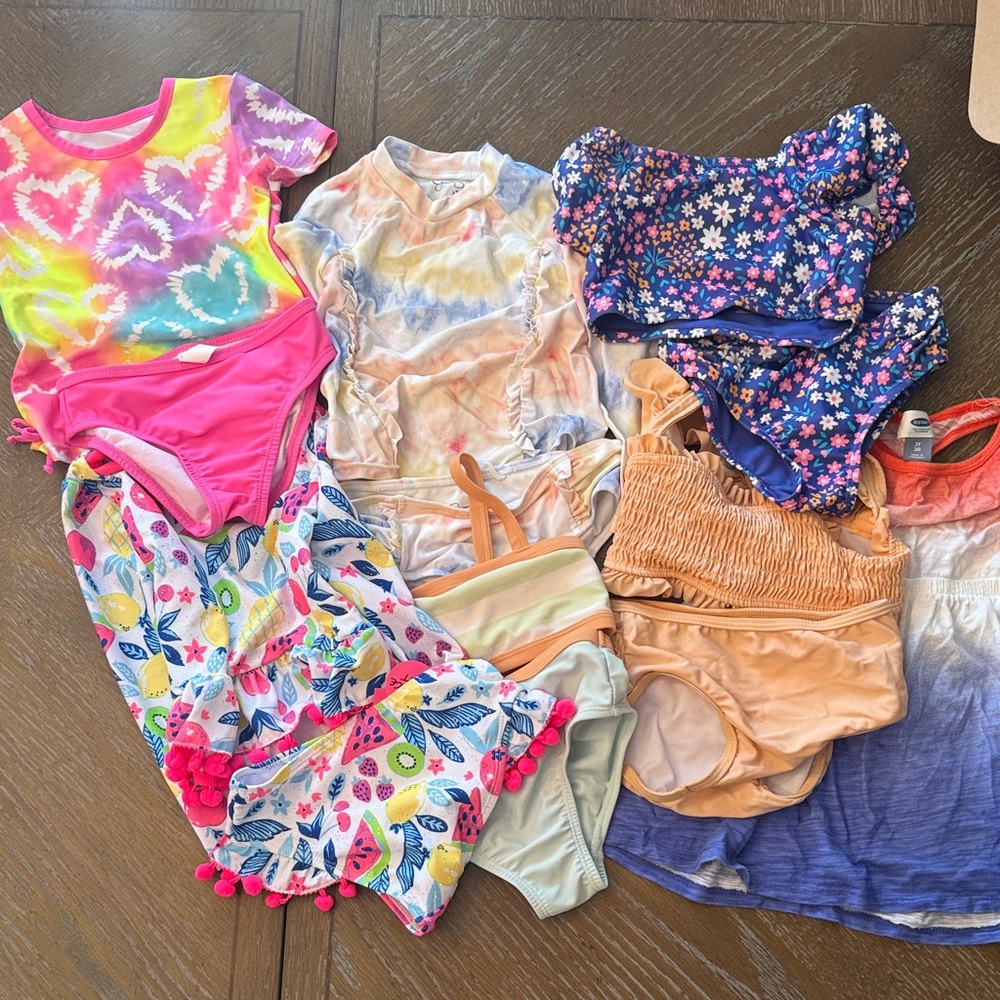 Colorful Kids 2T Swimsuit Collection